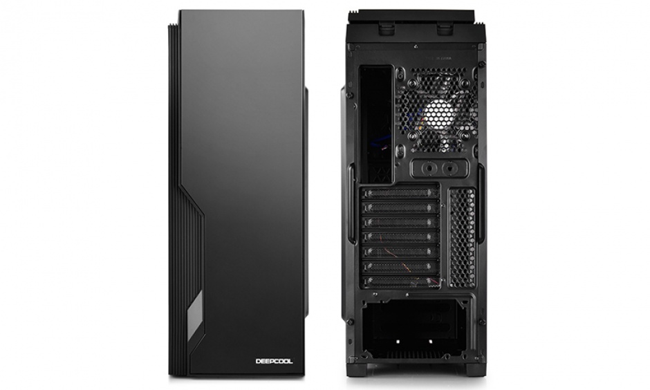Imagine CARCASA DEEPCOOL ATX Mid-Tower, 1* 120mm BLUE LED fan & 1* 120mm fan, DUKASE v3
